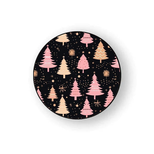 Pink Christmas Forest Holder