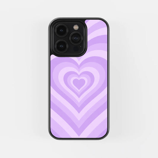 Lavender Heart Phone Case