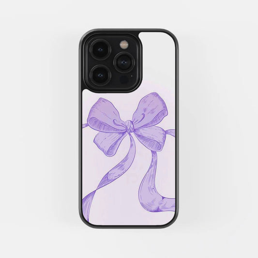 Lavender Coquette Bow Case