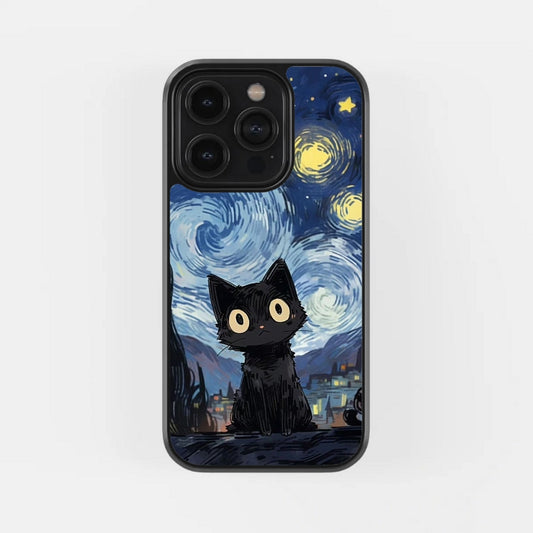 Cat Night Art Case