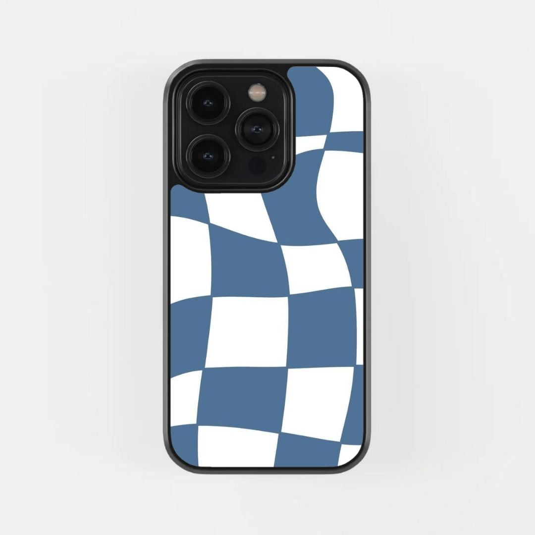 Blue Checkered Case – Entice Cases