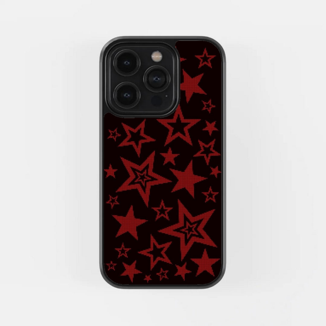 Red Stars Y2K Case