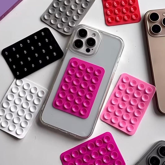Sticky Phone Stand Silicone Suction Phone Case For Mobile
