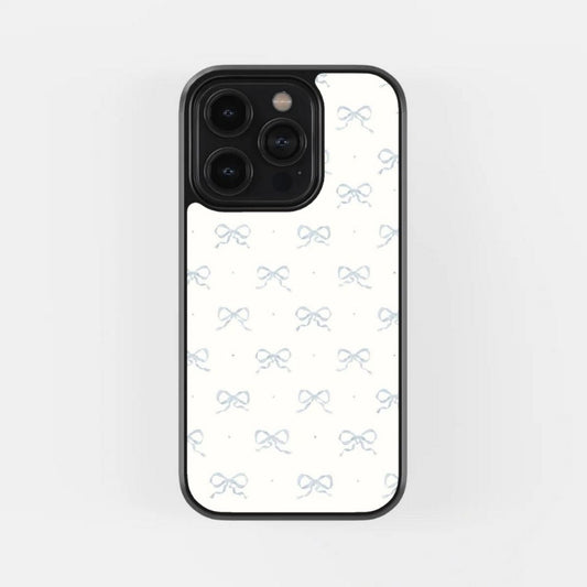 White Coquette Bow Case