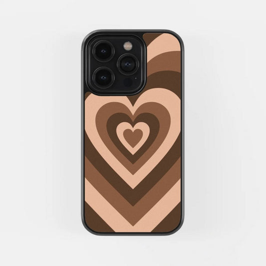 Brown Heart Case