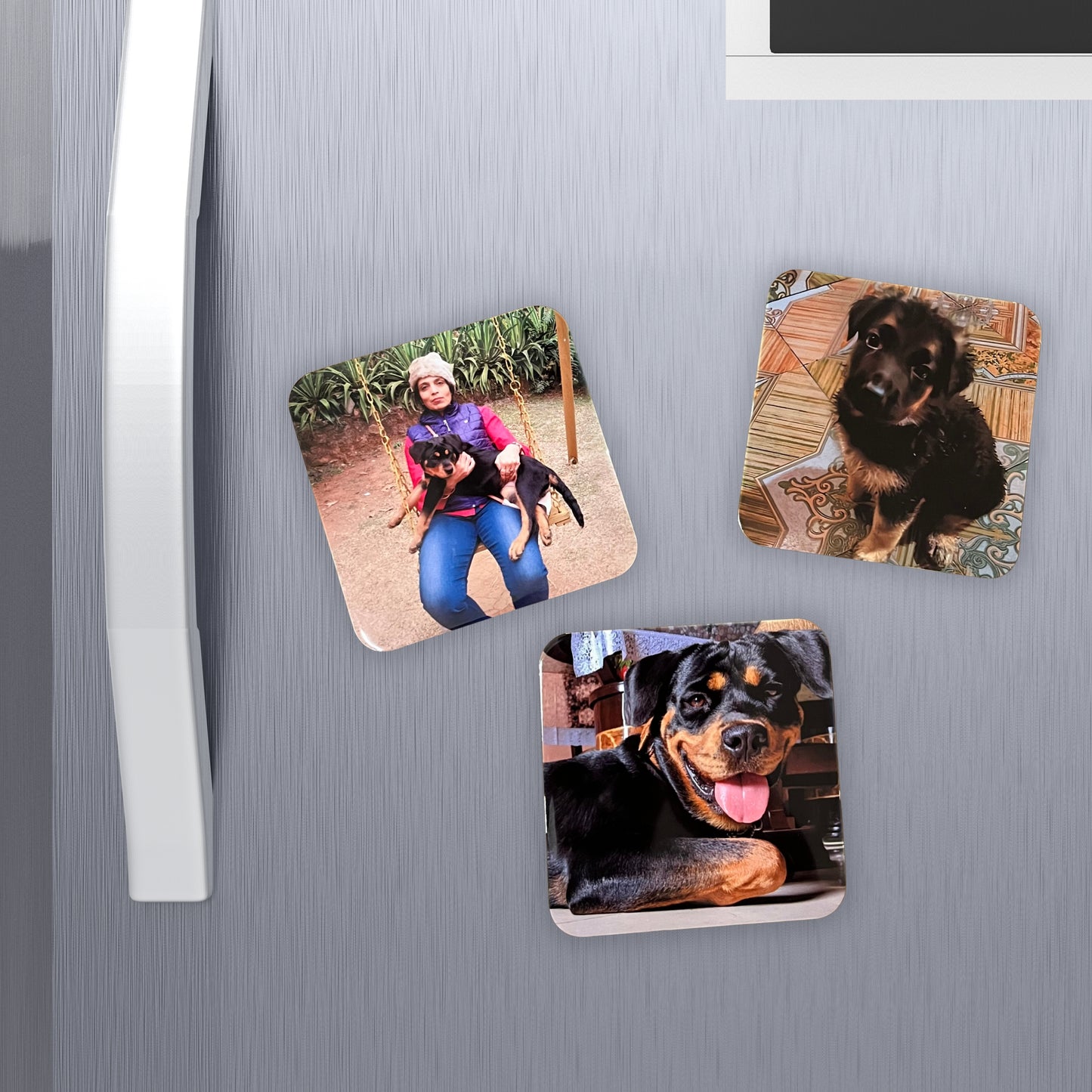 Custom Glossy Photo Fridge Magnet | Personalized Magnetic Photo Gift