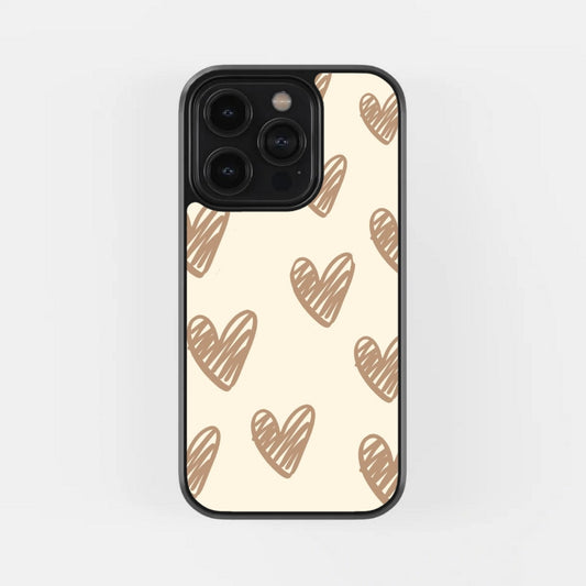 Doodle Hearts Case