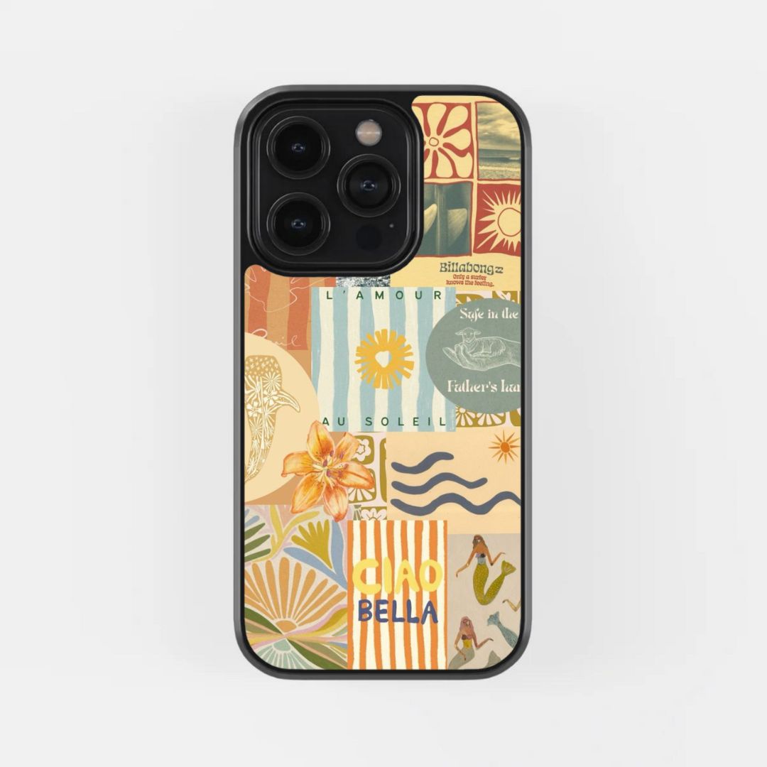 Summer Vibe Collage Case