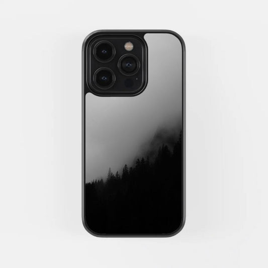 Night Forest Glass Phone Case
