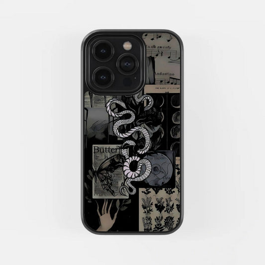 Black Aesthetic Collage Case