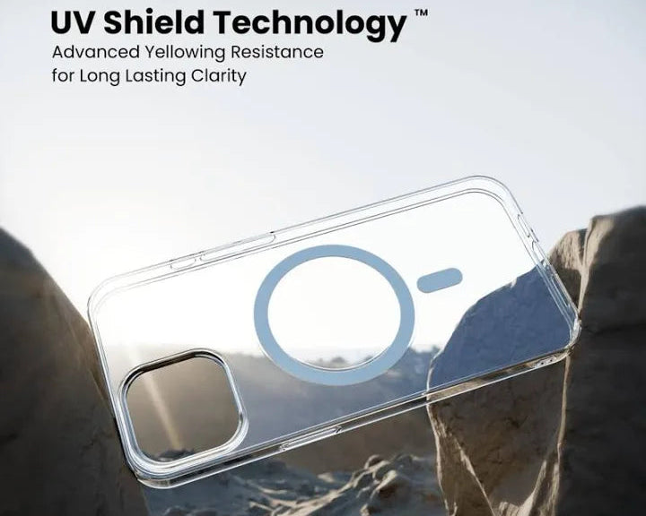 Anti Yellow Magsafe Clear Case